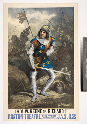 Thos. W. Keene as Richard III