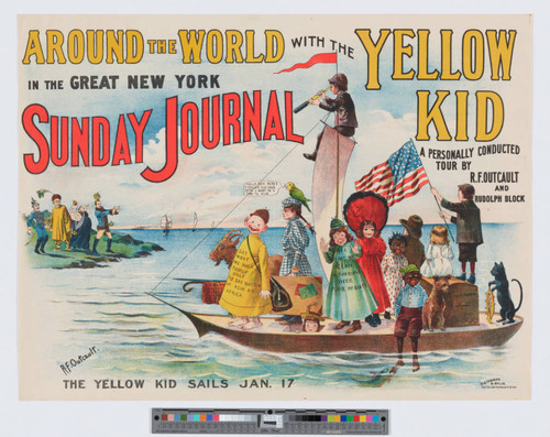 Around the world with the Yellow Kid in the great New York
