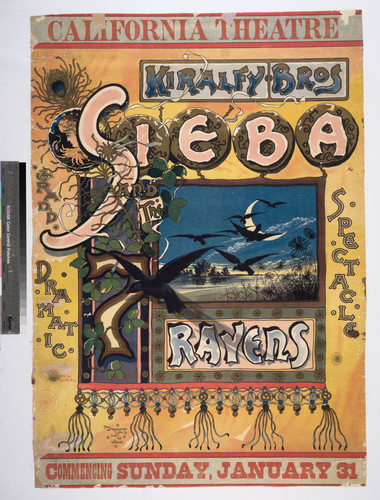 Kiralfy Bros Sieba and the 7 ravens : grand dramatic spectacle