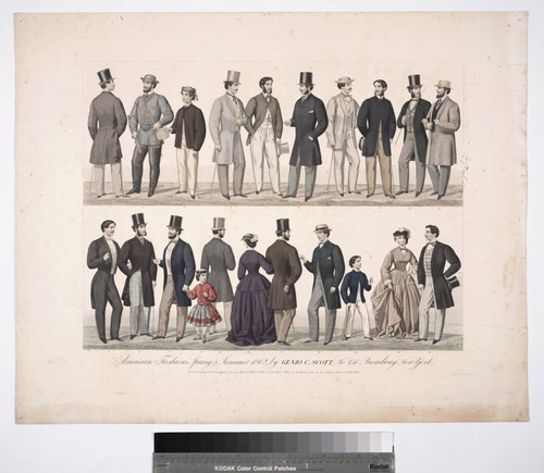 American fashions, spring & summer 1862, by Genio C. Scott, No 156 Broadway New-York