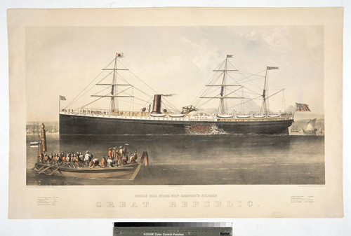 Pacific Mail Steam Ship Company's steamer Great Republic