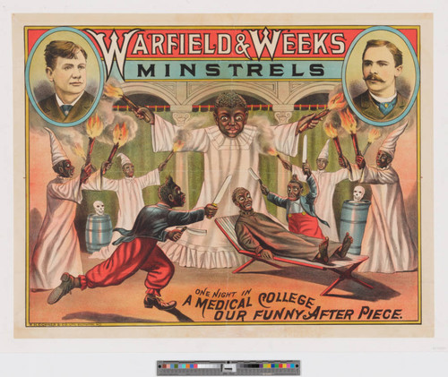 Warfield & Weeks minstrels : one night in a medical college our funny after piece