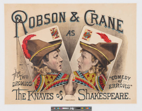 Robson & Crane as the knaves of Shakespeare