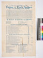 January boot, shoe and rubber price list. issued by Hosmer & Winch Brothers, nos. 47 & 49 Federal St. Boston