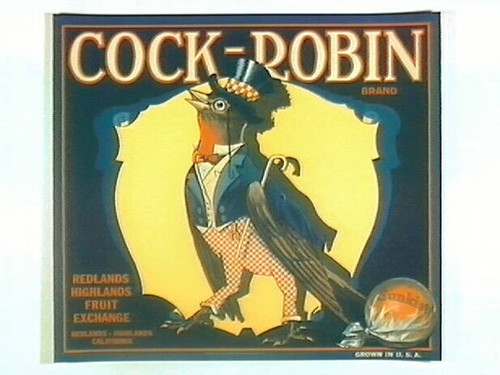Cock-Robin Brand — Calisphere