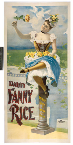 Dainty Fanny Rice : America’s queen of mirth and music