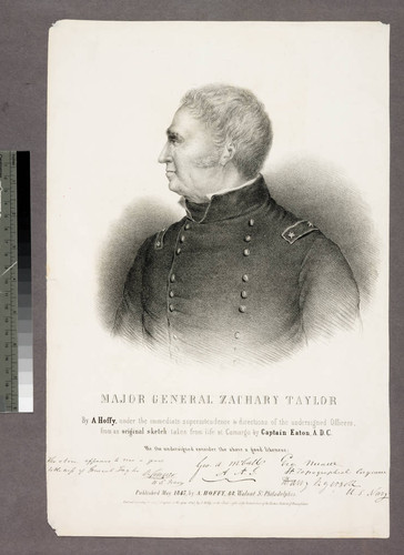 Major General Zachary Taylor