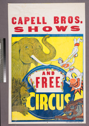 Capell Bros. Shows : and free circus — Calisphere