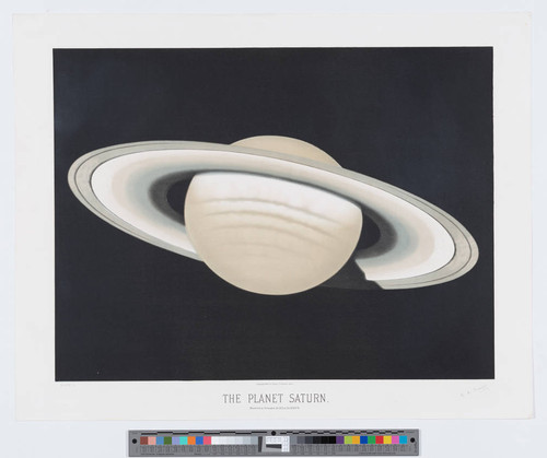 The planet Saturn