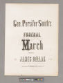 Gen. Persifer Smith's funeral march: op: 1268 / composed by James Bellak