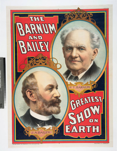 Barnum & Bailey greatest show on Earth