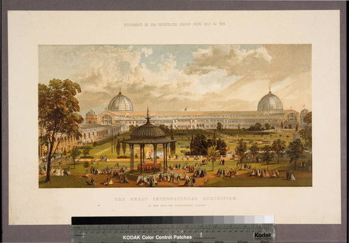 Supplement to the Illustrated London News May 24 1862. The Great International Exhibition