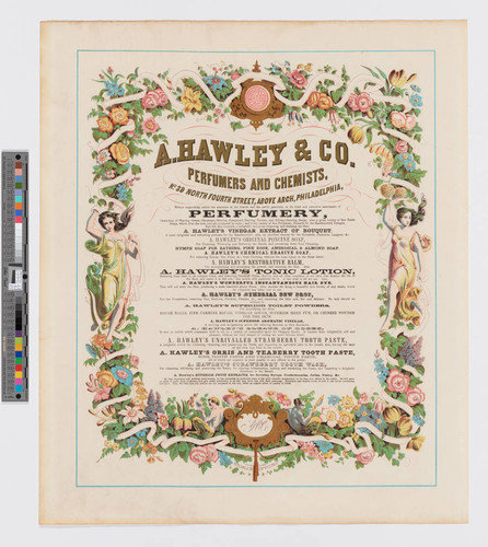 A. Hawley & Co. Perfumers and chemists