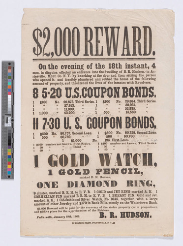 $2,000 reward