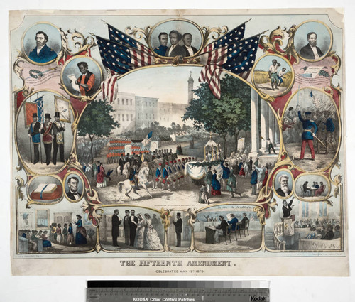 The fifteenth amendment