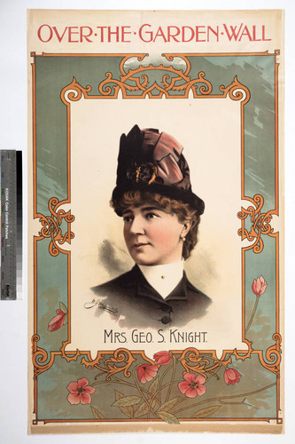 Over the garden wall : Mrs. Geo. S. Knight