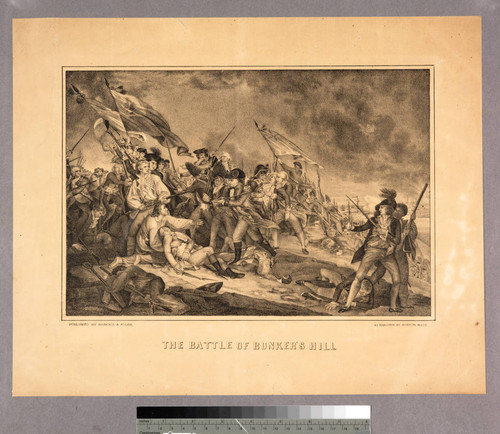 The battle of Bunker's Hill