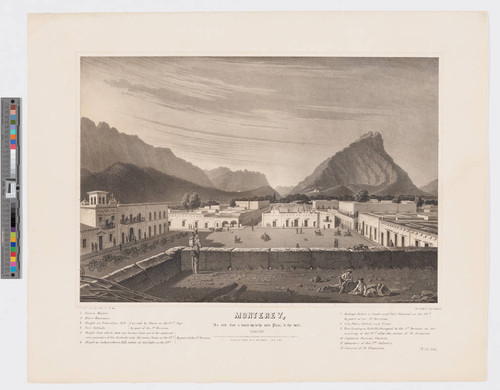 Monterey, as seen from a house-top in the main plaza, (to the west.) October, 1846