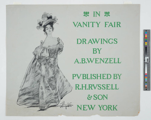 In Vanity Fair drawings by A. B. Wenzell