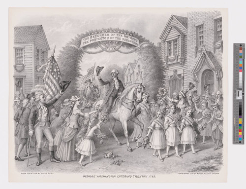 George Washington entering Trenton 1789