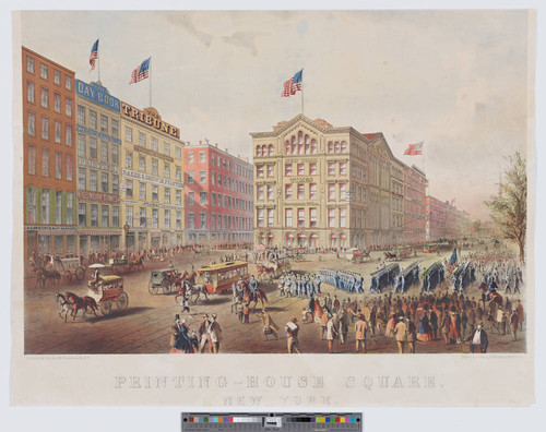 Printing-house Square. New York