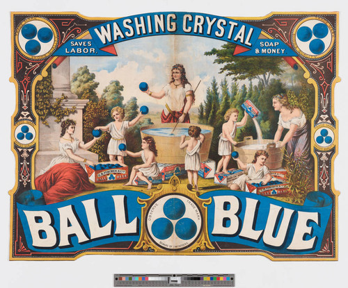 Washing crystal ... ball blue