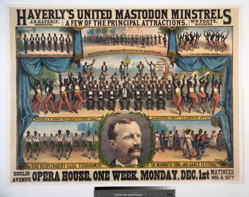 Haverly’s United Mastodon Minstrels : a few of the principal attractions