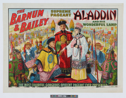 The Barnum & Bailey supreme pageant Aladdin and his wonderful lamp