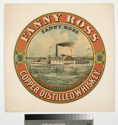 Fanny Ross copper distilled whiskey