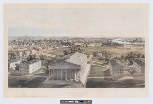 Philadelphia, : from Girard College - 1850