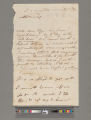 Opie, Amelia (Alderson). Letter to Eliza (Alderson) Briggs