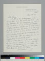 Actor George Arliss writes to GBH