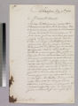 Letter : Philadelphia, to Charles-Henri-Louis d'Arsac Ternay, 1780 October 19