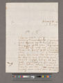 Wolseley, Robert. Letter to William Blathwayt