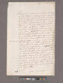 Temple, Sir William. Letter to Mr. Buller