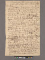 Ephraim Goodwin's examination deposition being a witness to the 1737 Walk