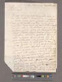 Benoist, J. D. Letter to William Blathwayt