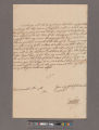 Hyde, Edward, afterwards 3d Earl of Clarendon. Letter to William Blathwayt