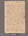 James Young letter, Philadelphia, to Governor William Denny