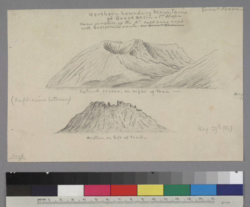 Northern Boundry Mountains of Great Basin