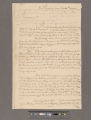 Handasyd, Thomas. Letter to William Blathwayt