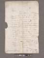 Buys, Paulus. Letter to William Blathwayt