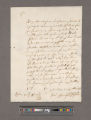 Taylor, Humph. Letter to William Blathwayt