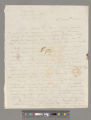 Opie, Amelia (Alderson). Letter to Eliza (Alderson) Briggs