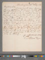 McGregor, Nathaniel Mortimer. Letter to Roderick Mortimer McGregor