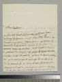 Letter : on board the Astree, to Charles-René-Dominique Sochet Destouches, April 1781