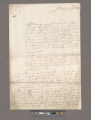 Custis, Edmond. Letter to William Blathwayt