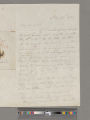 Opie, Amelia (Alderson). Letter to Eliza (Alderson) Briggs