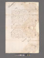 Carpenter, Henry. Letter to William Blathwayt