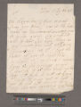 Vanderlan, Catharn. Letter to William "Blasset," i.e. Blathwayt